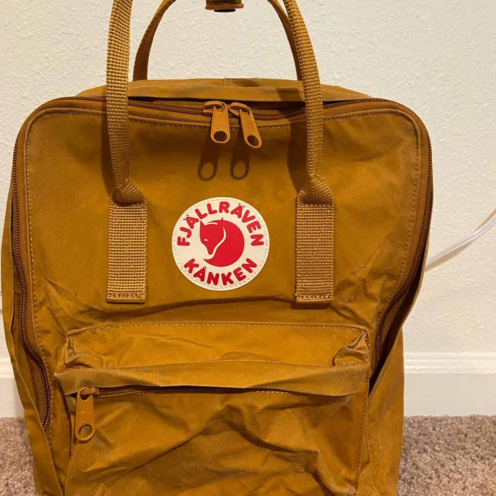 Fjallraven Kanken Backpack, Acorn color